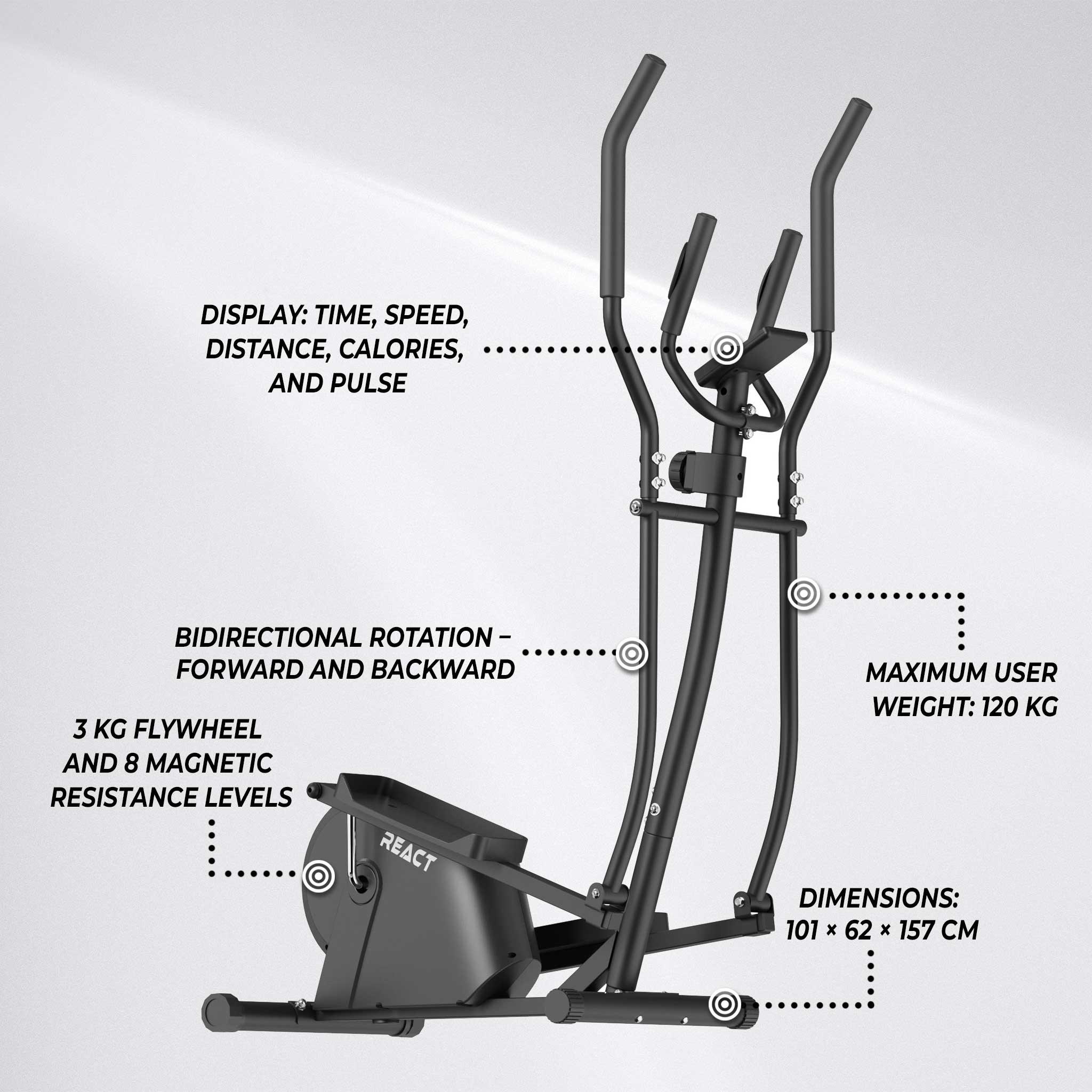 React Elliptical 300