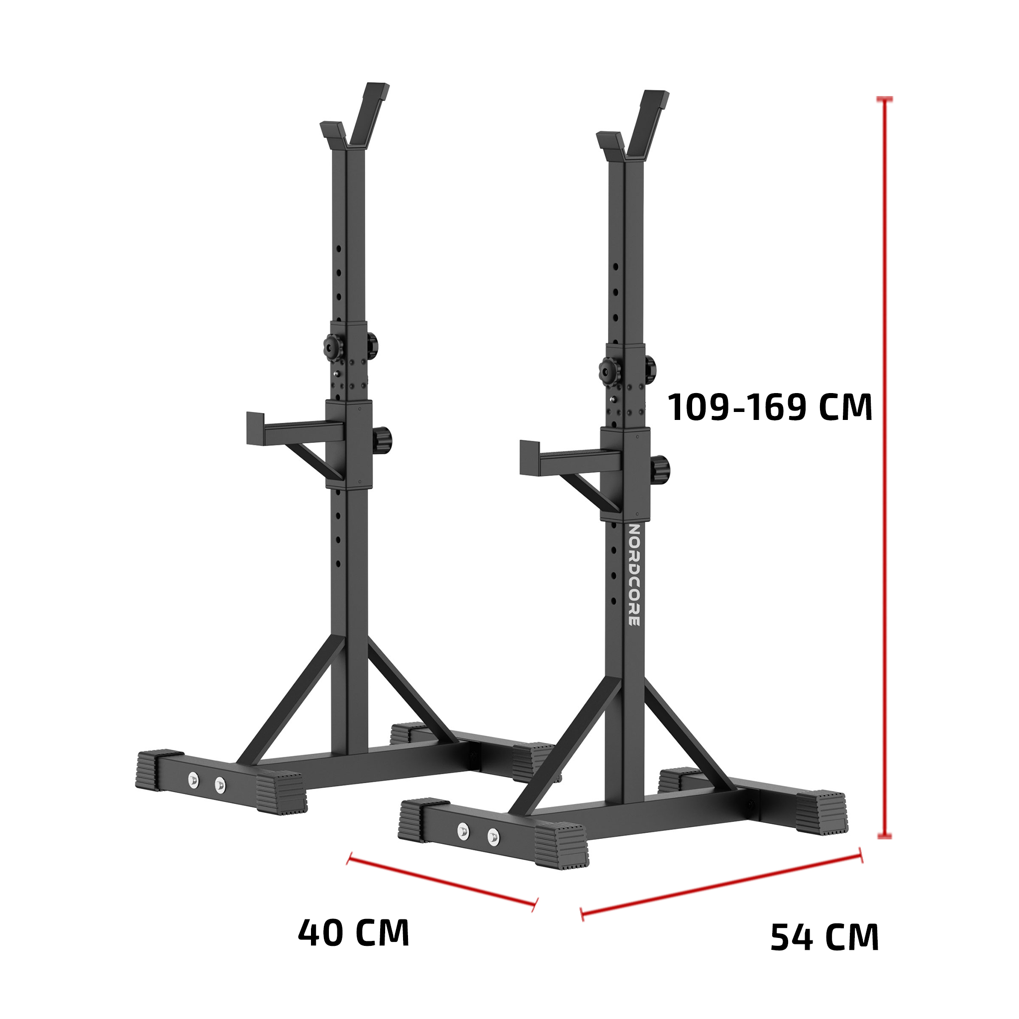 Nordcore Squat Rack 54x40x169cm