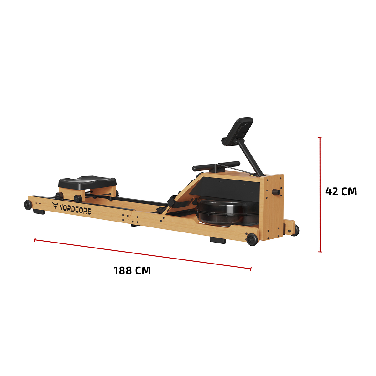 Nordcore Rowing Machine 500 Water Rower