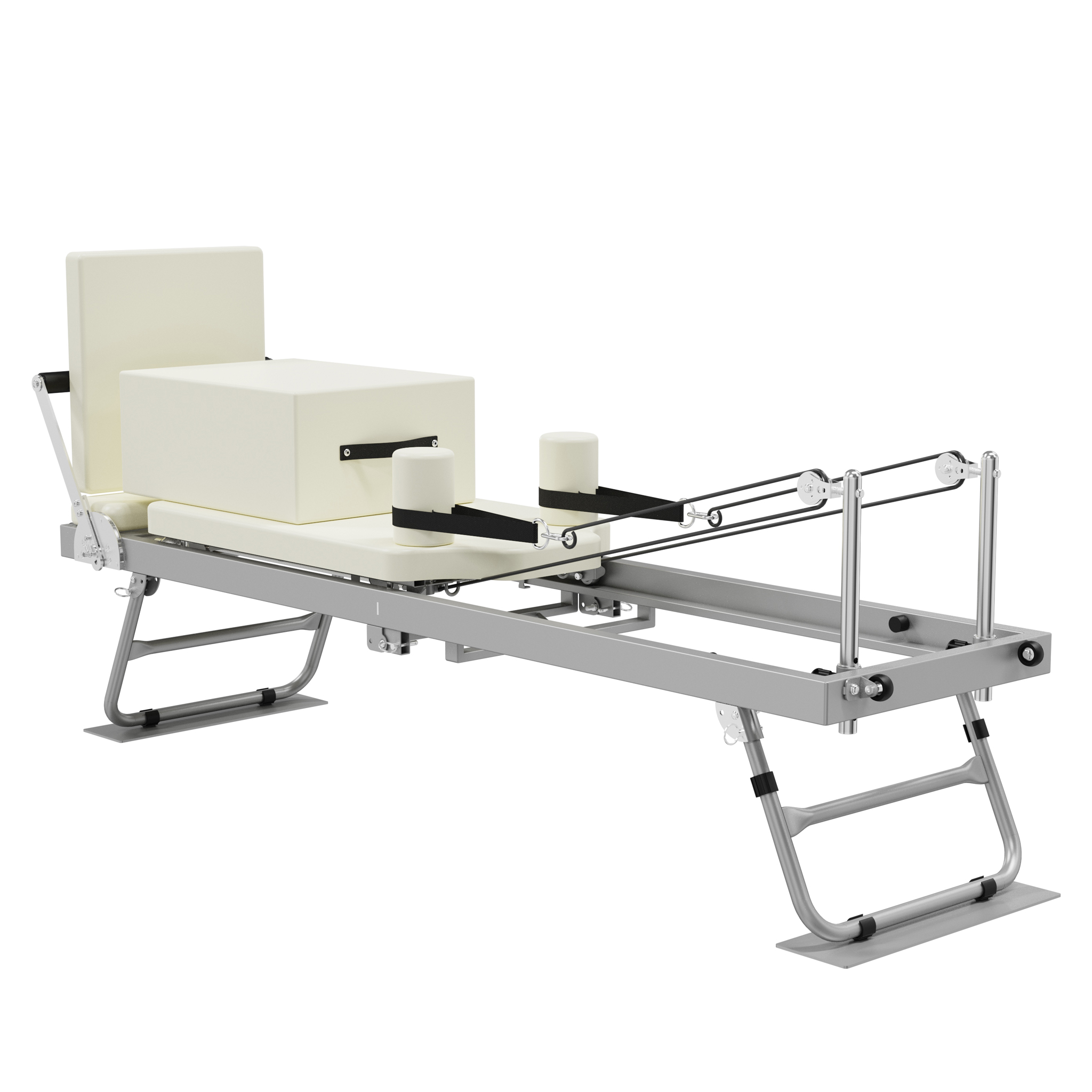 Nordcore Maszyna do Pilates Reformer, Składana, Biała