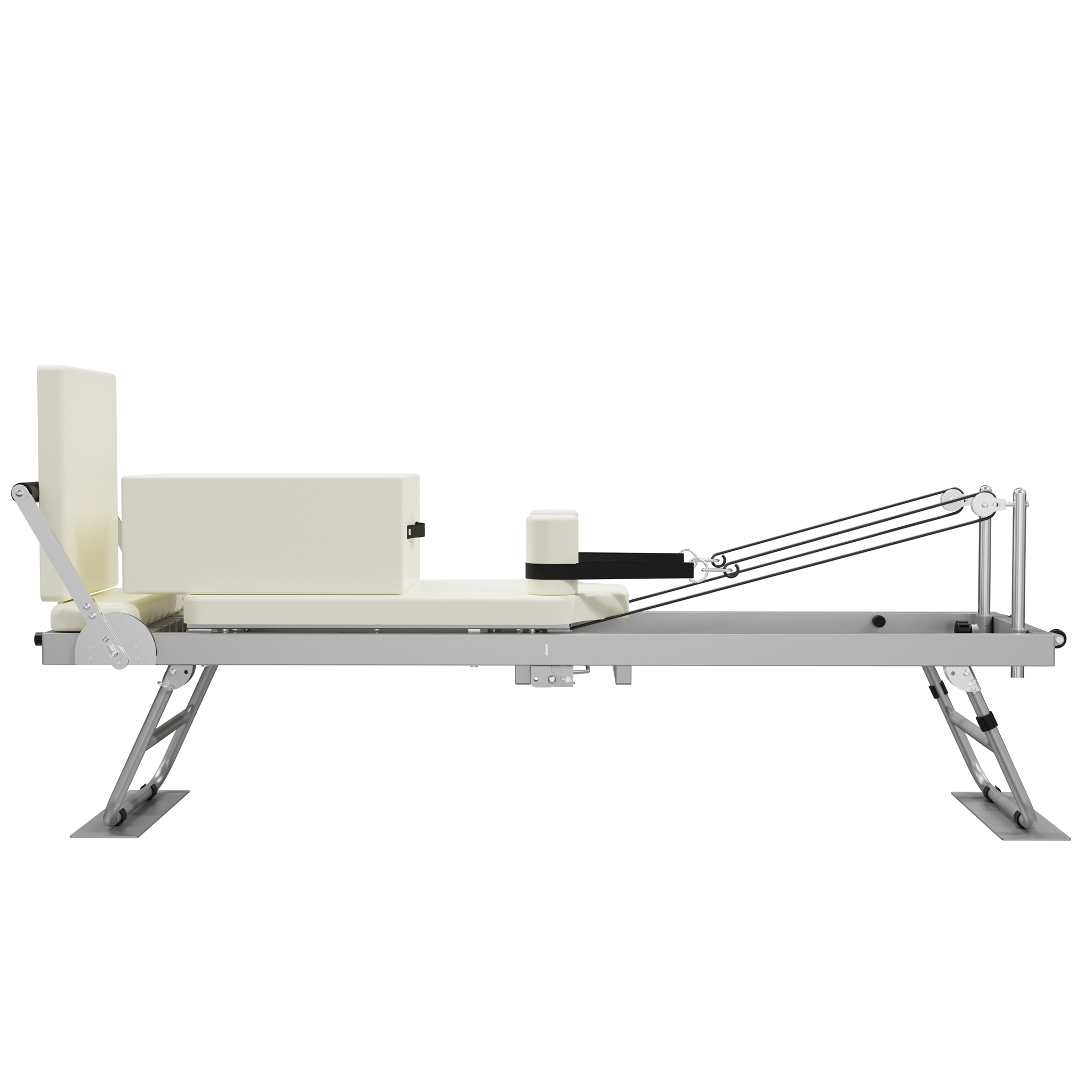 Nordcore Maszyna do Pilates Reformer, Składana, Biała