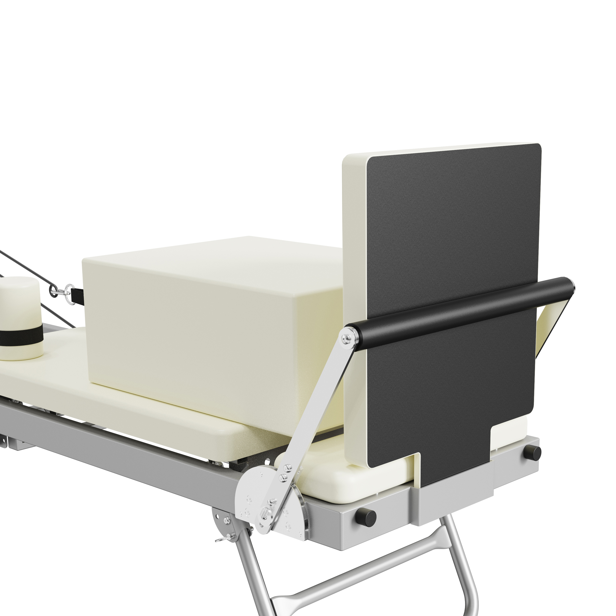 Nordcore Pilates Reformer iekārta, salokāma, balta