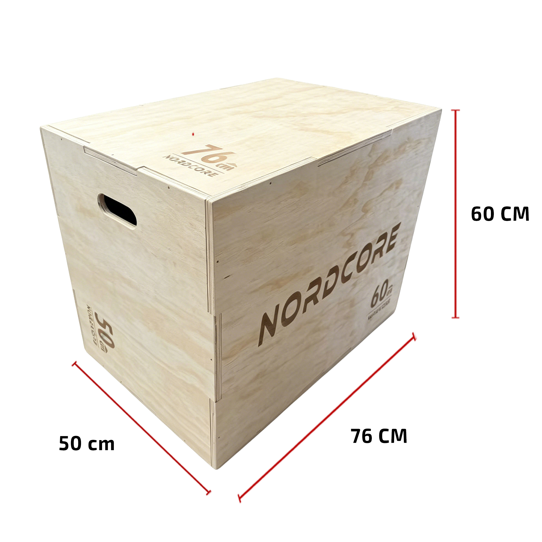 Nordcore Plyobox i Trä 50X60X76CM