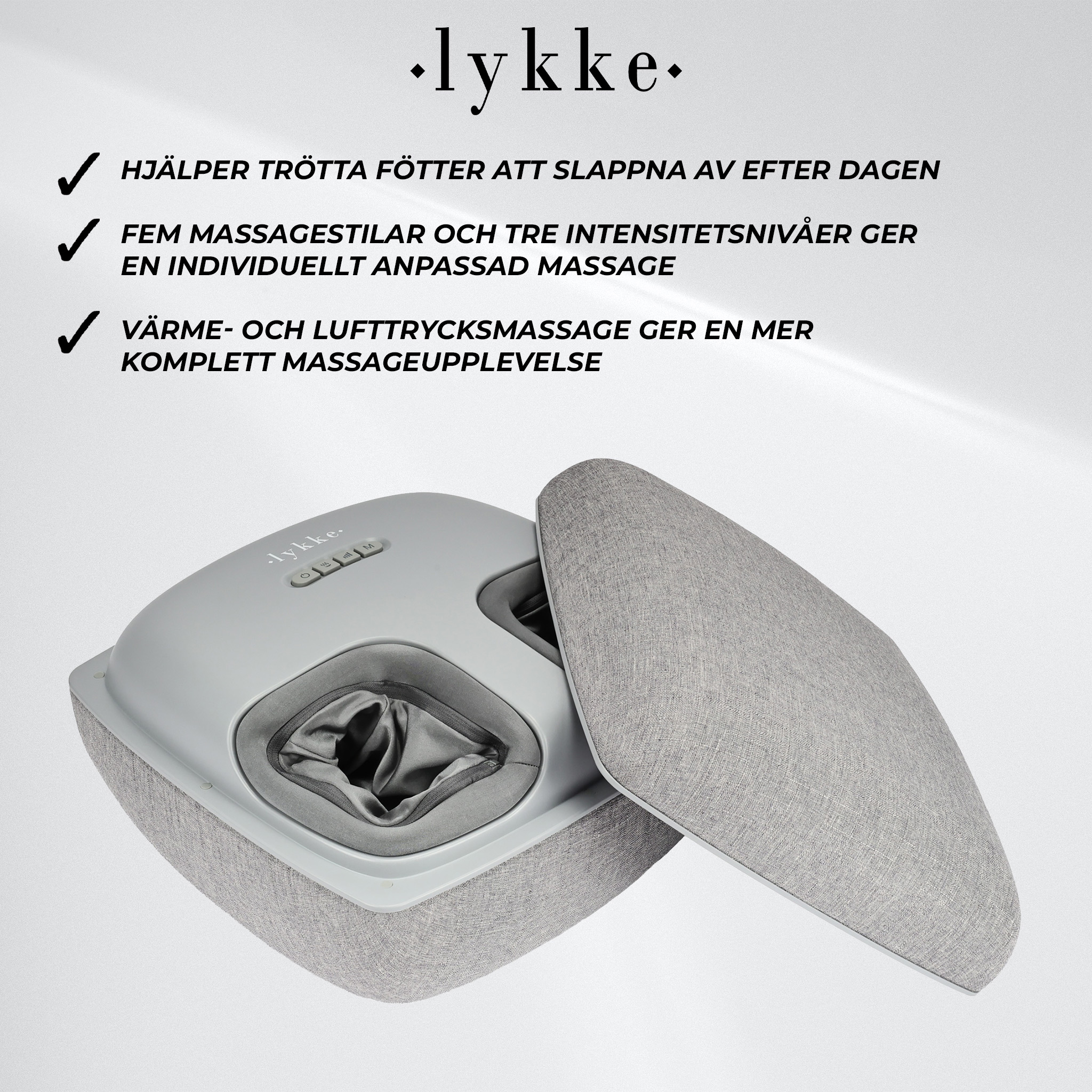 Lykke Fotmassageapparat Hygge Premium