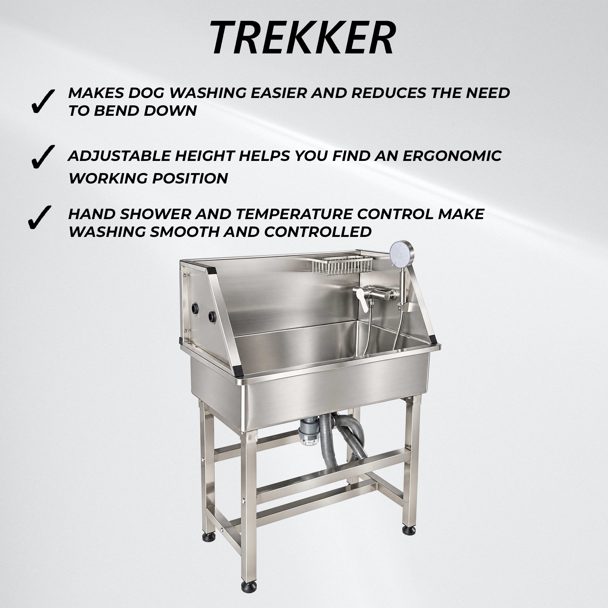 Trekker Dog Wash Station Comfort