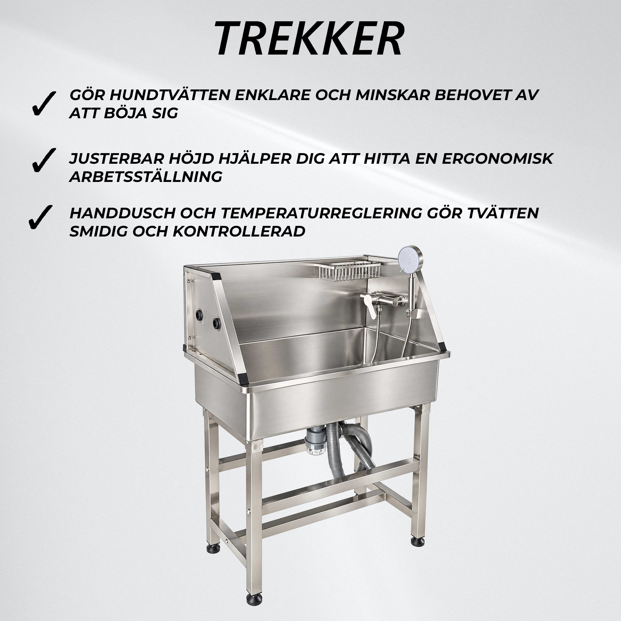 Trekker Hundbadkar Comfort