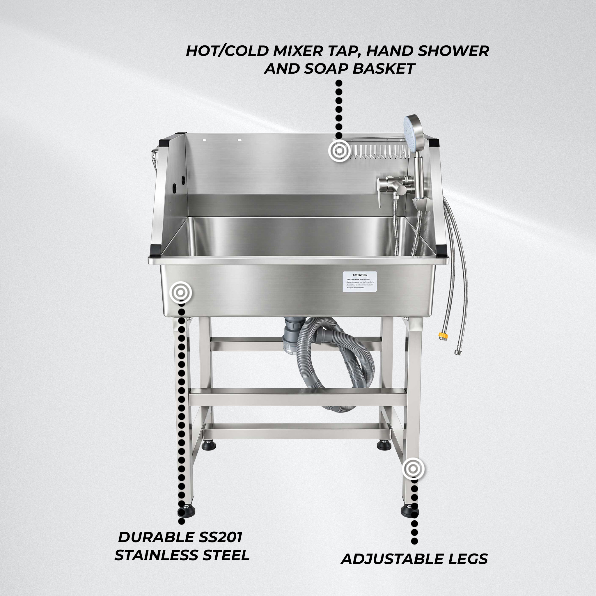 Trekker Dog Wash Station Comfort