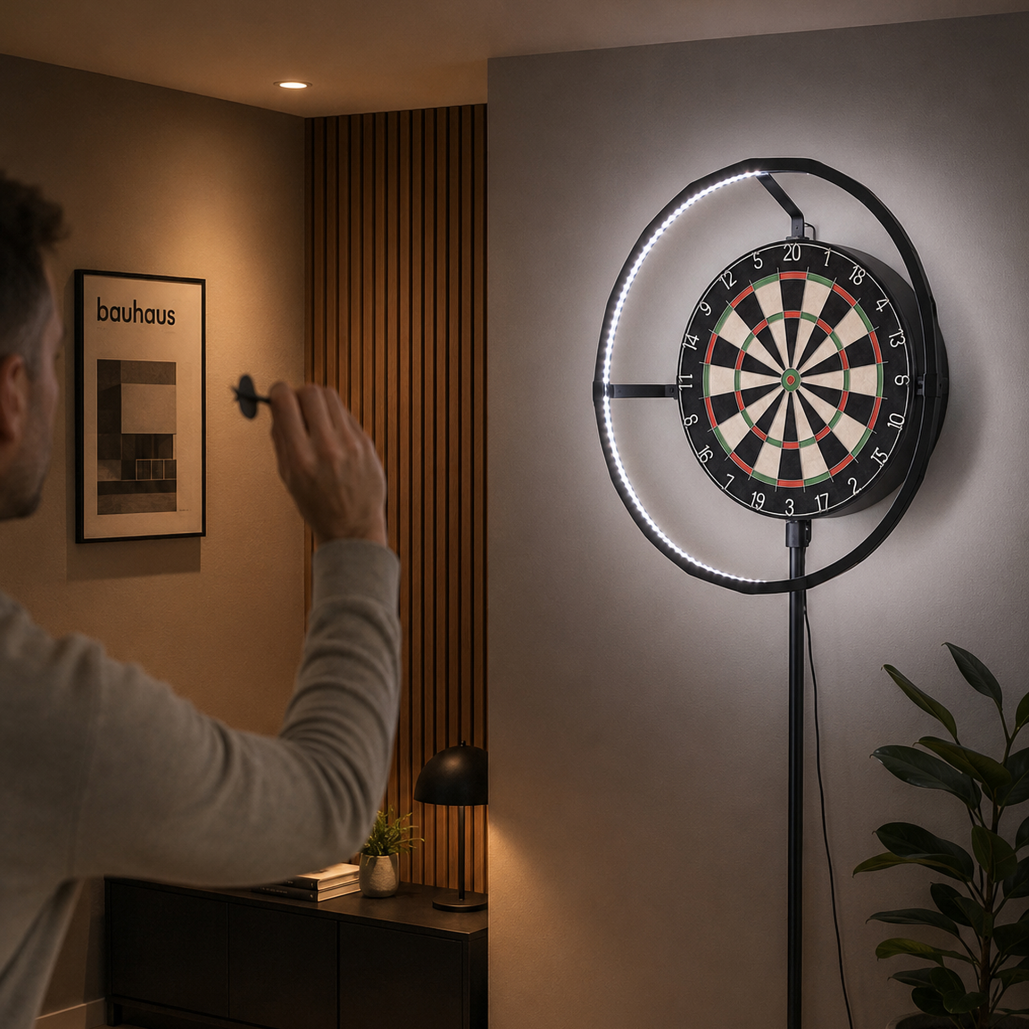 React Dartboard Light