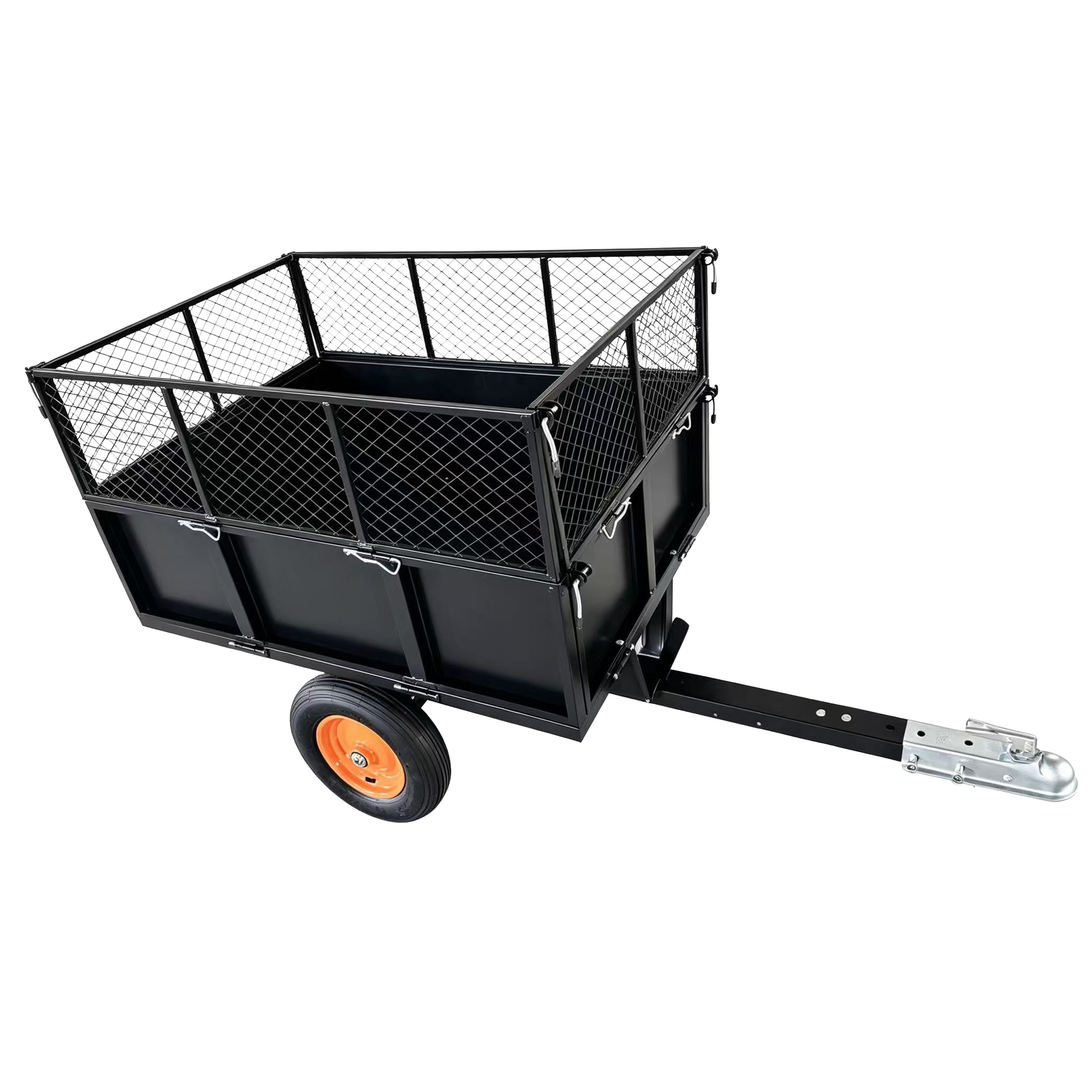 Fornorth ATV Trailer with Tipper, 153x76x110cm
