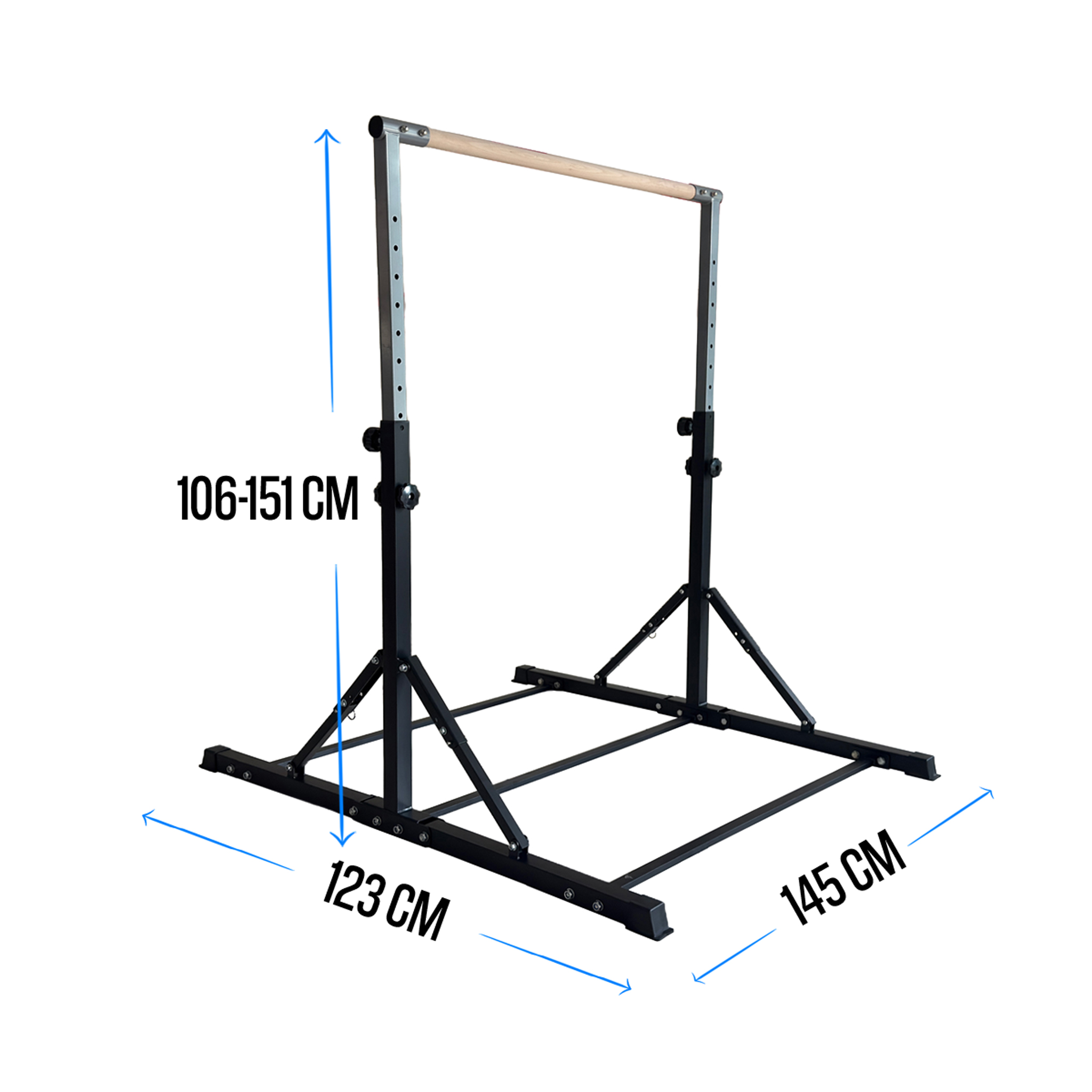 AirTrack Nordic Gymnastics Bar 145x123x106-151cm