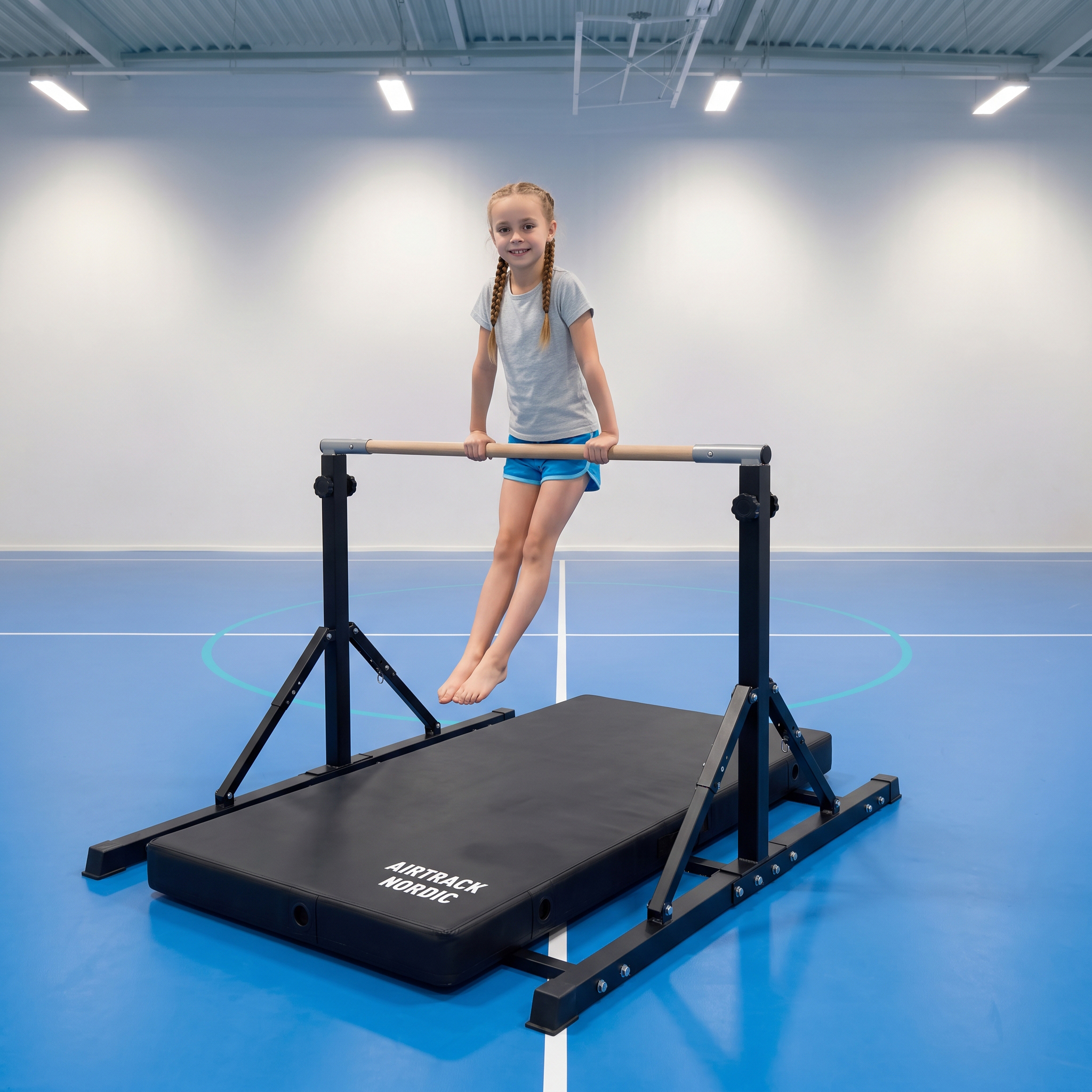 AirTrack Nordic Drążek Gimnastyczny 145x123x106-151cm