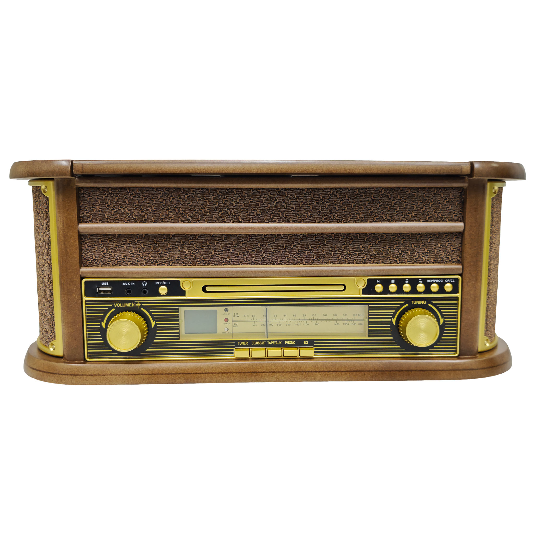 Lykke plašu atskaņotājs Retro AM/FM Bluetooth
