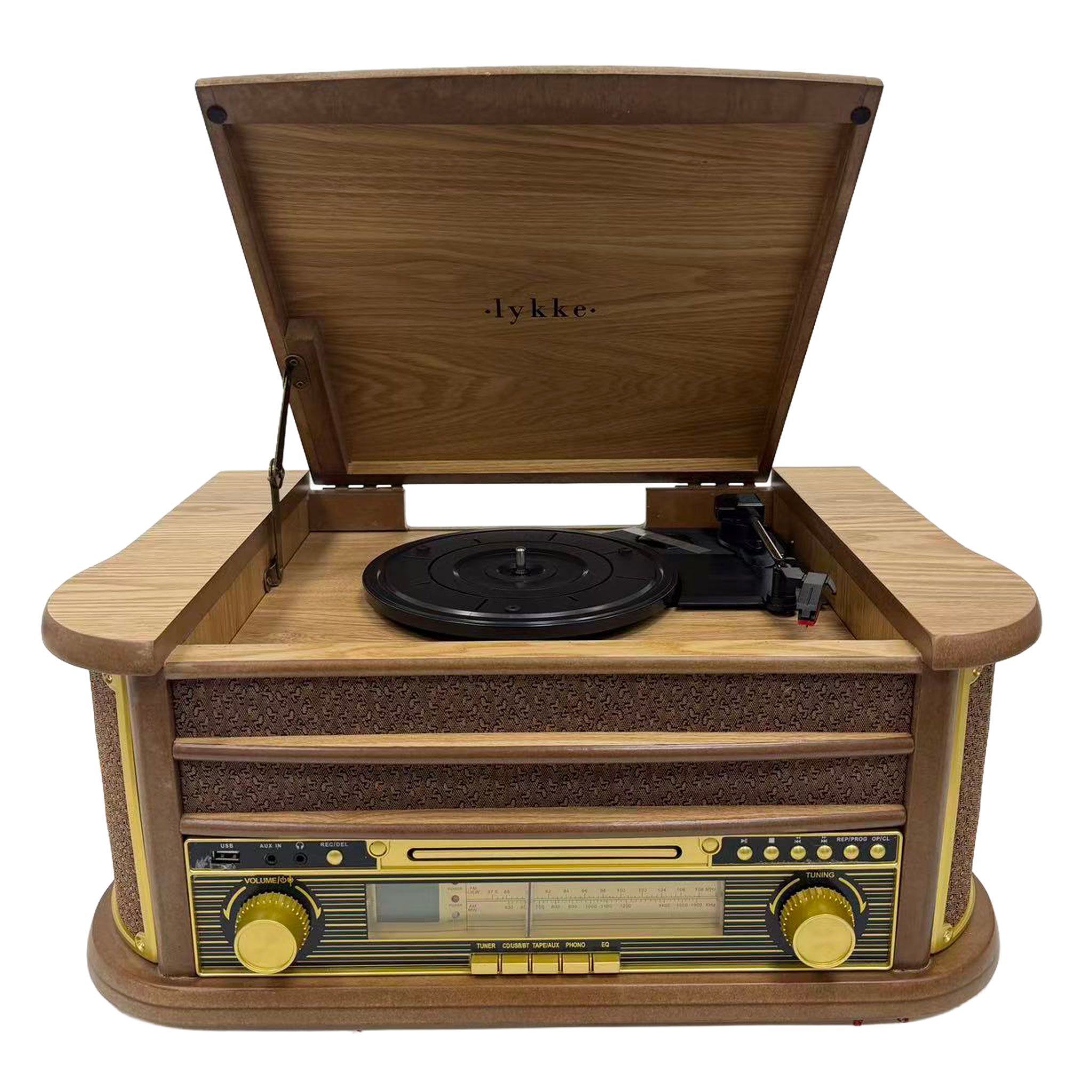 Lykke plašu atskaņotājs Retro AM/FM Bluetooth