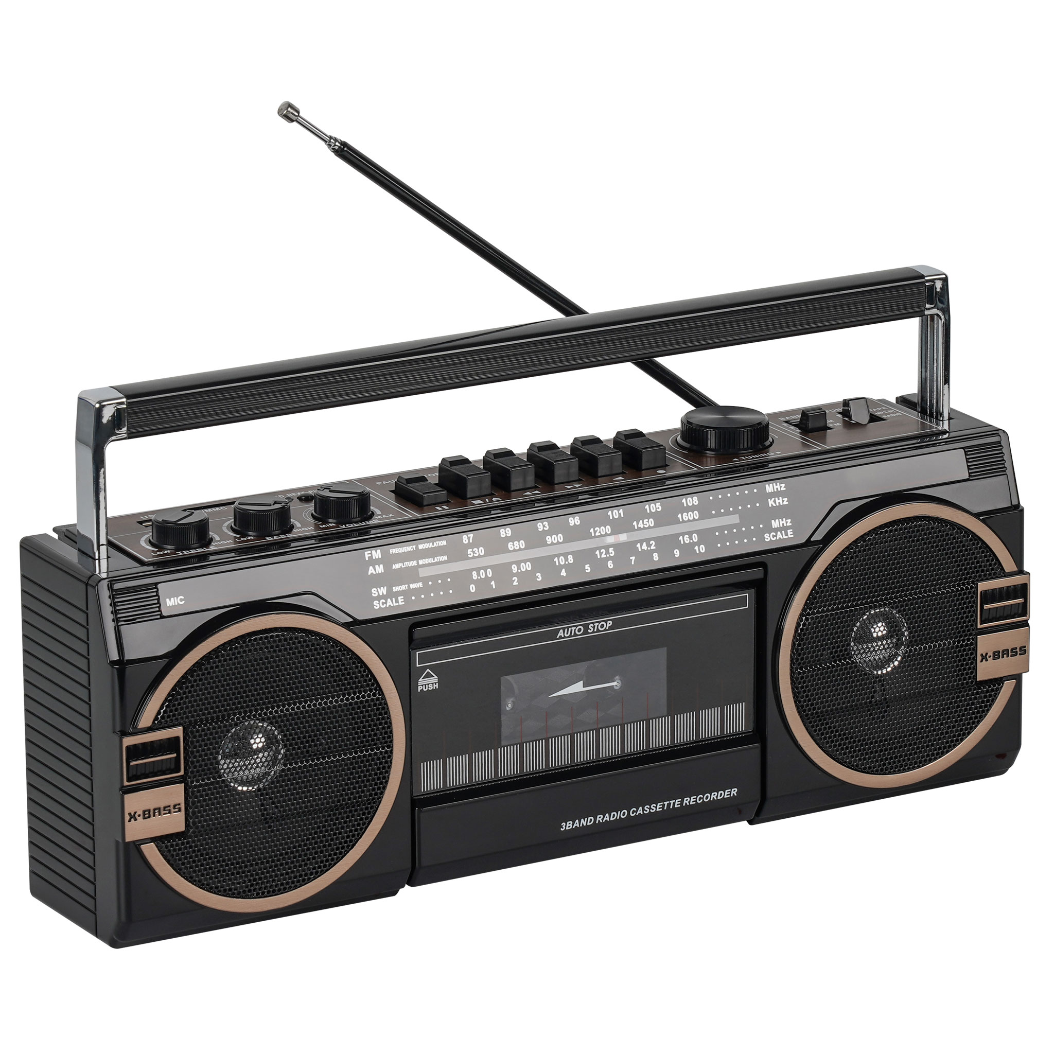 Lykke Odtwarzacz Kasetowy Retro Bluetooth