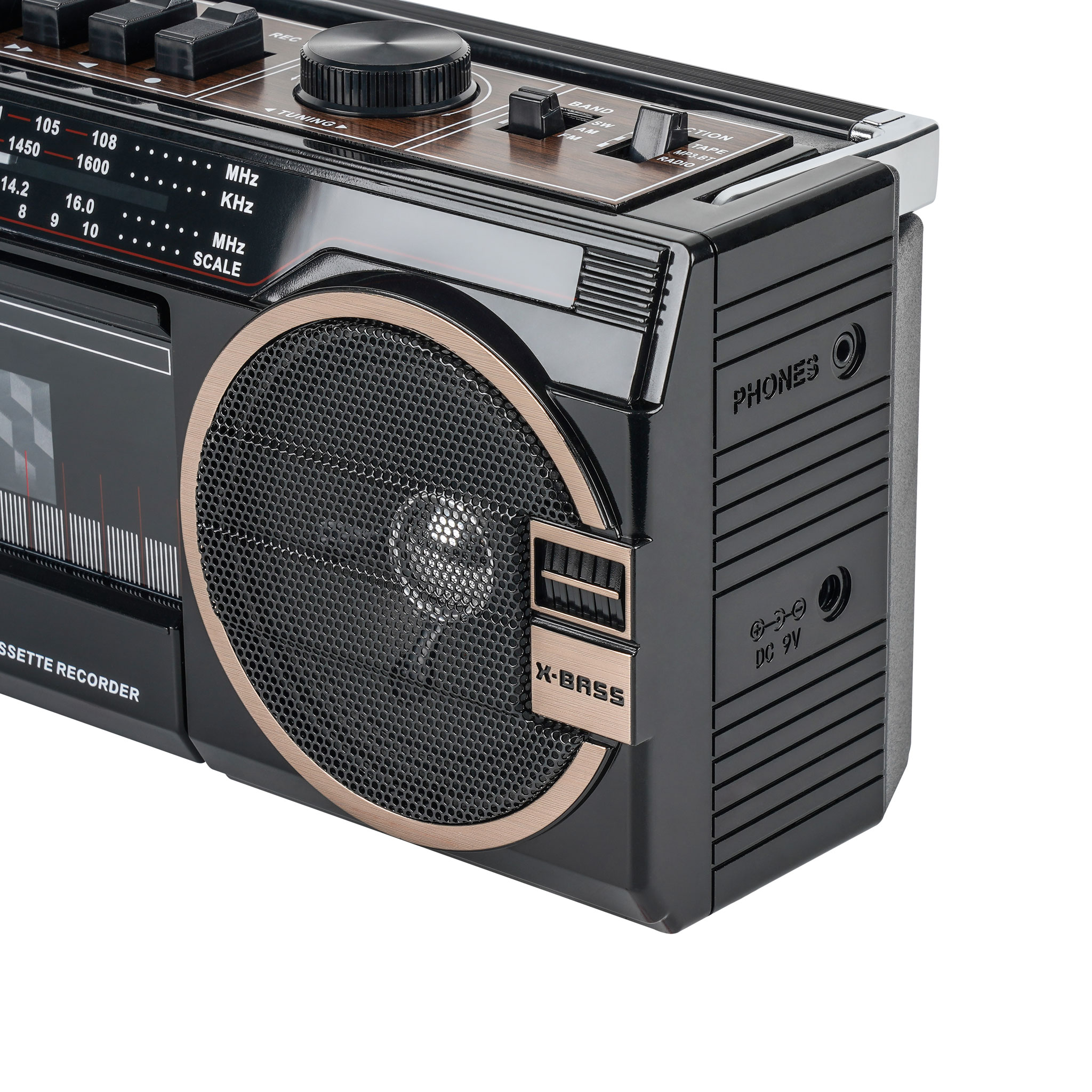 Lykke Retro Bluetooth kasešu atskaņotājs