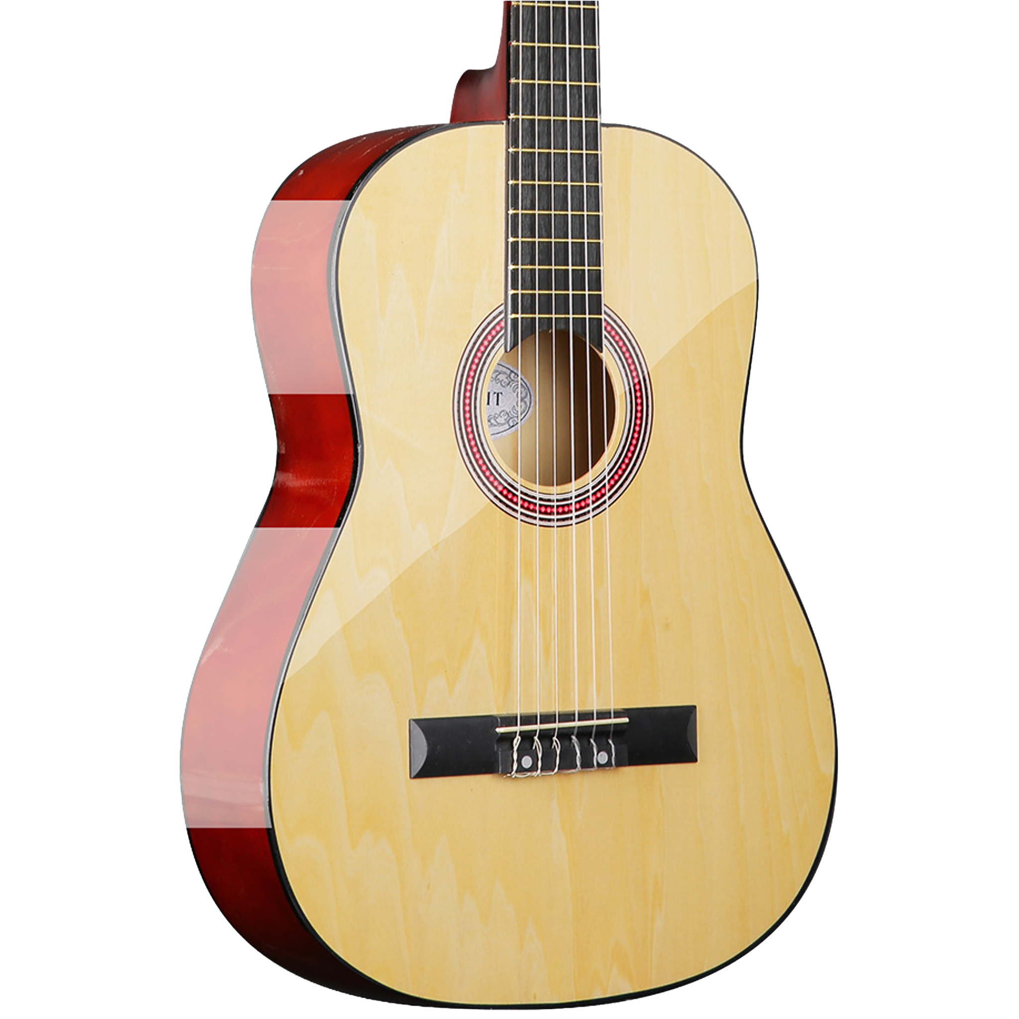 Lykke Akustisk Gitarr Classic, storlek 3/4, 36"