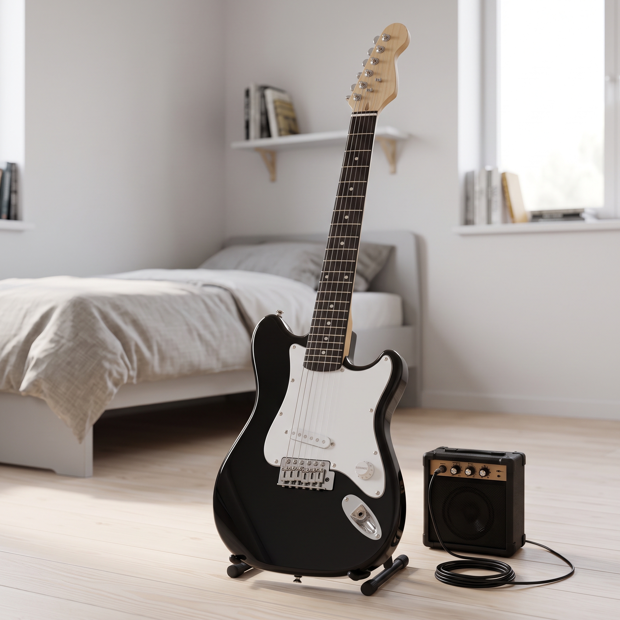 Lykke Electric Guitar Set Melody, size 3/4, 36", 5 W amplifier