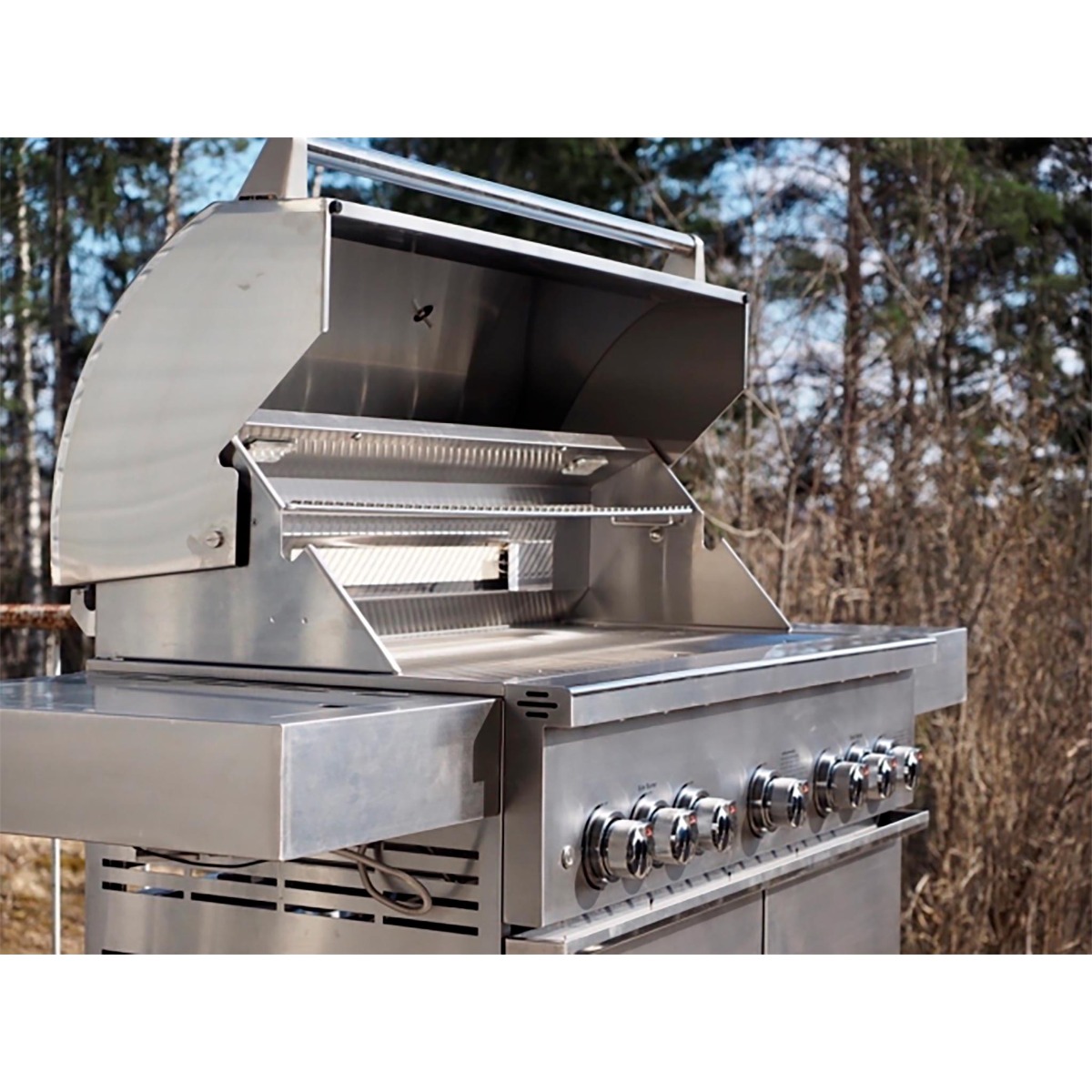 KOBE grill gazowy PROFESJONALNY 5+2, 176.7x69x128.5cm