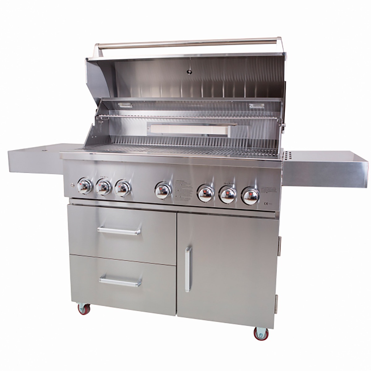 KOBE grill gazowy PROFESJONALNY 5+2, 176.7x69x128.5cm