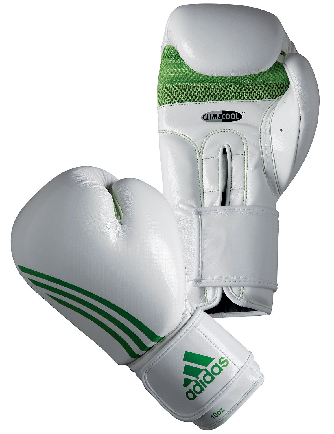 Adidas Rękawice Bokserskie Box-Fit, białe / zielone