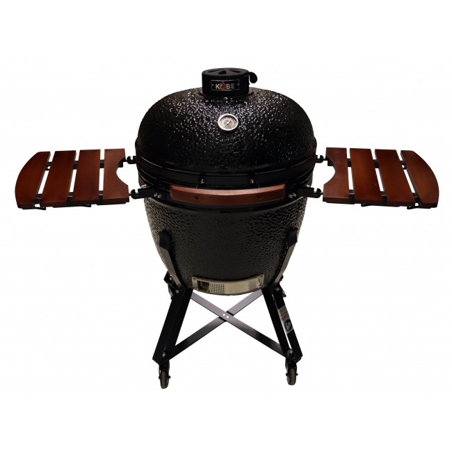 KOBE Kamado kolgrill PROFESSIONAL XL BLACK EDITION, 23,5 ", 113x81x113 cm