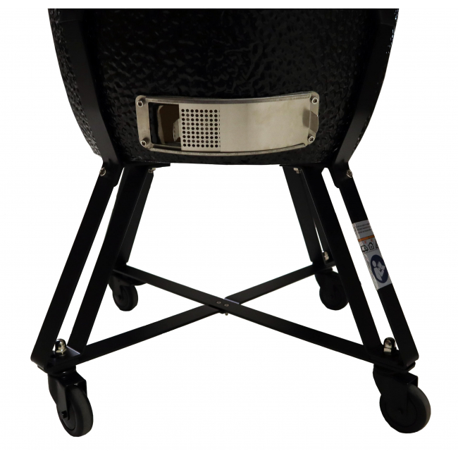 KOBE Kamado kolgrill PROFESSIONAL XL BLACK EDITION, 23,5 ", 113x81x113 cm