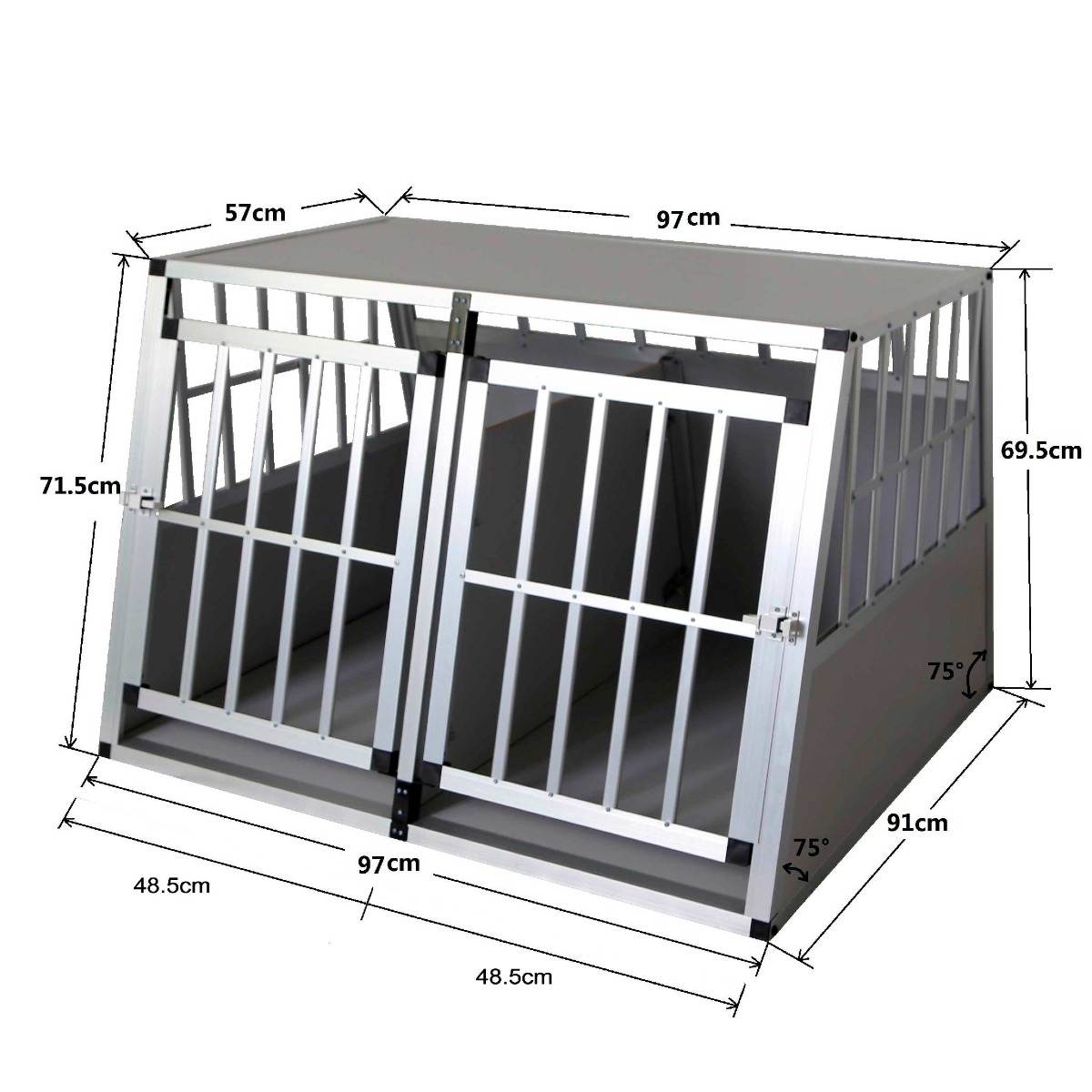 Trekker Hundbur XL 97x90x69.5cm