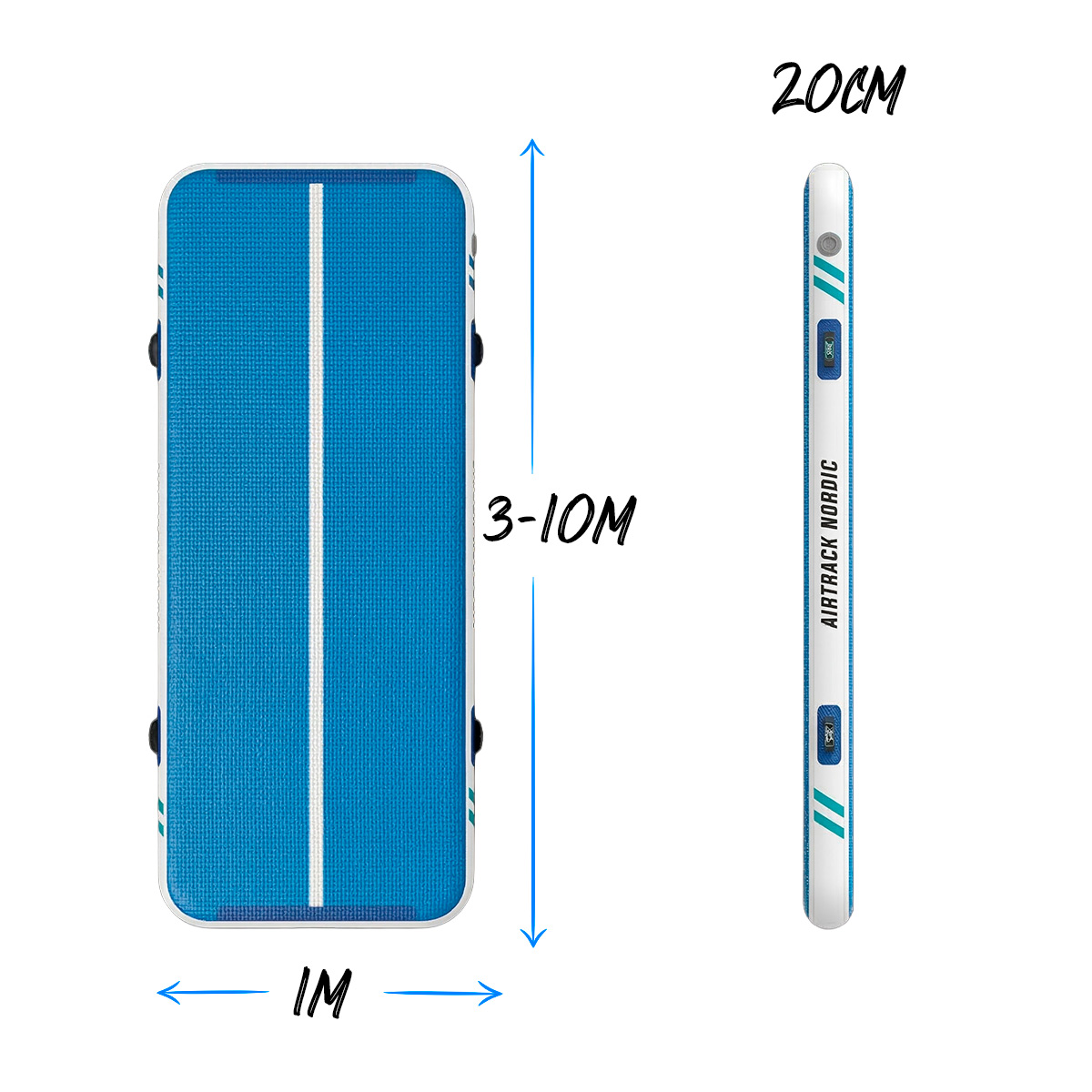 AirTrack Nordic Deluxe, 3-10m