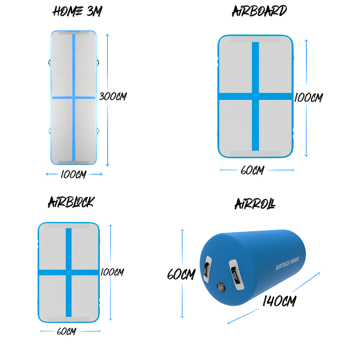 AirTrack Nordic Trick Bundle