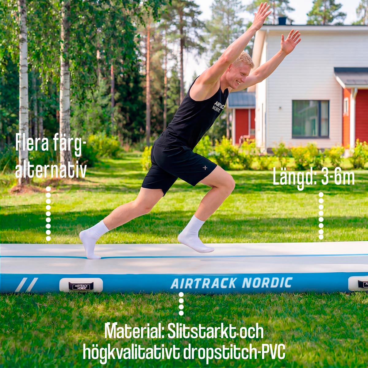 Airtrack Nordic Standard luftvoltbana