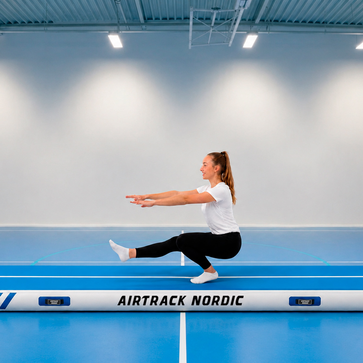 AirTrack Nordic Gym Wide luftvoltbana