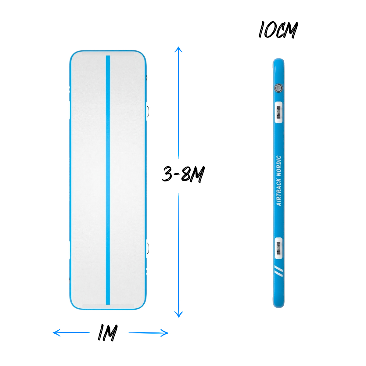 AirTrack Nordic Standard, 3-8m