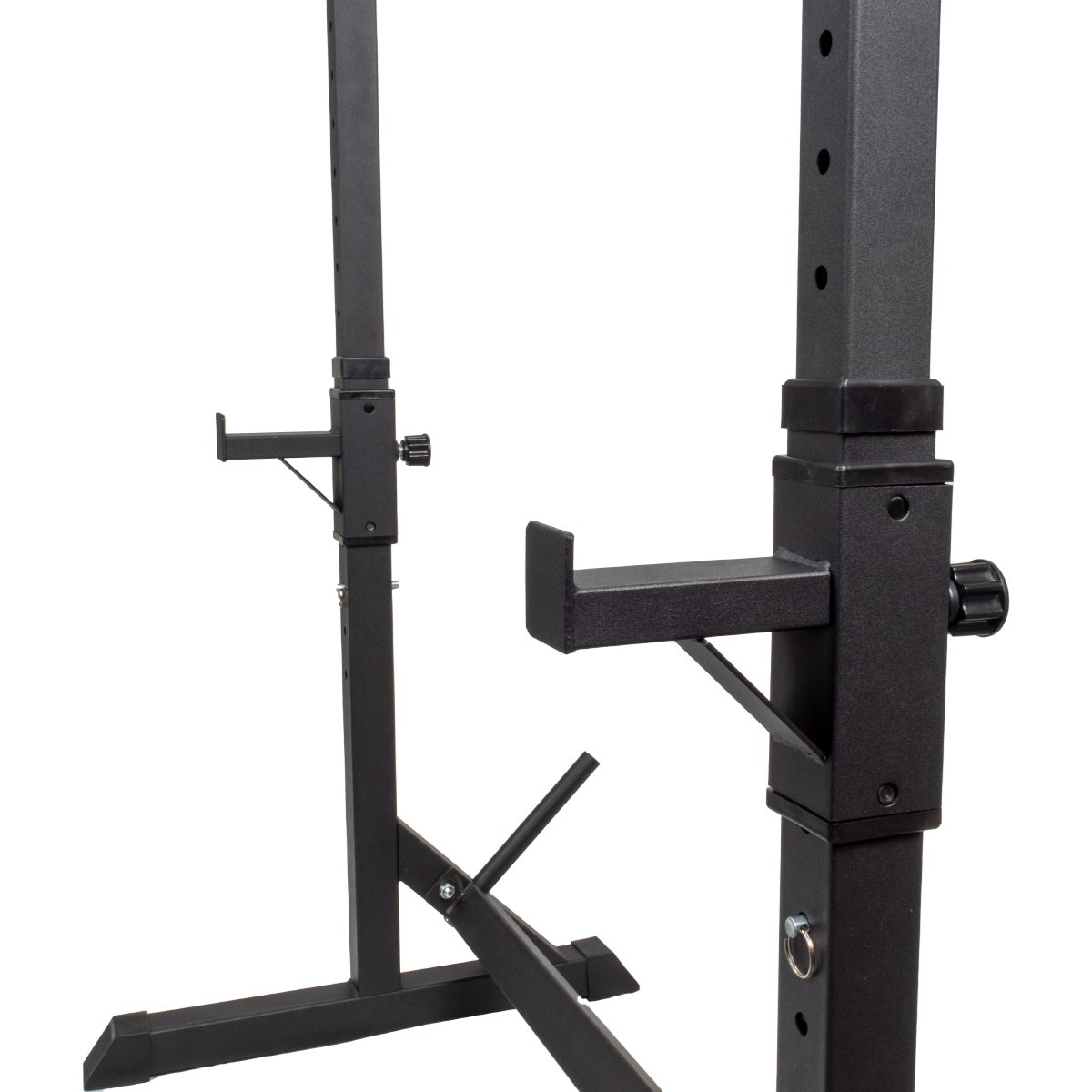 Nordcore Half Rack Core skivstångsställning 107x60x150 cm, Svart