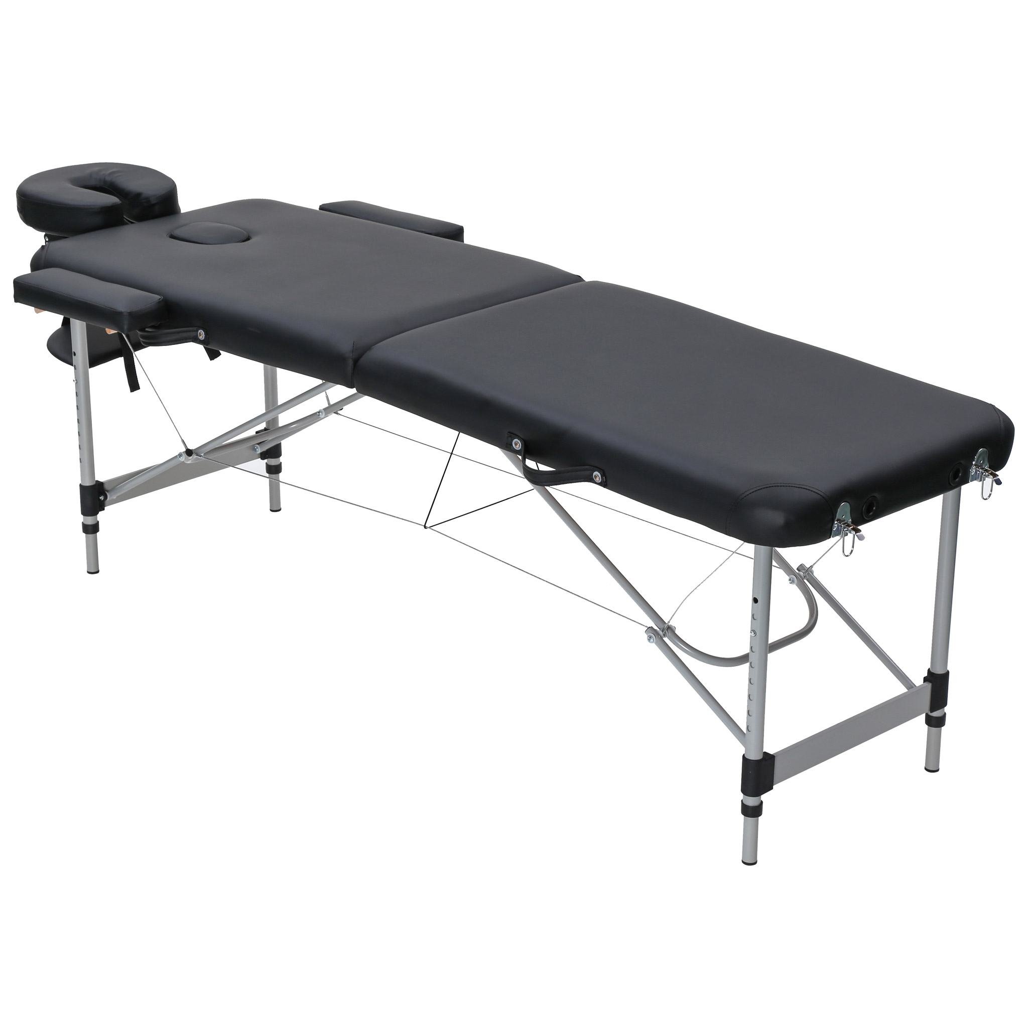 Core Massagetafel A200, zwart