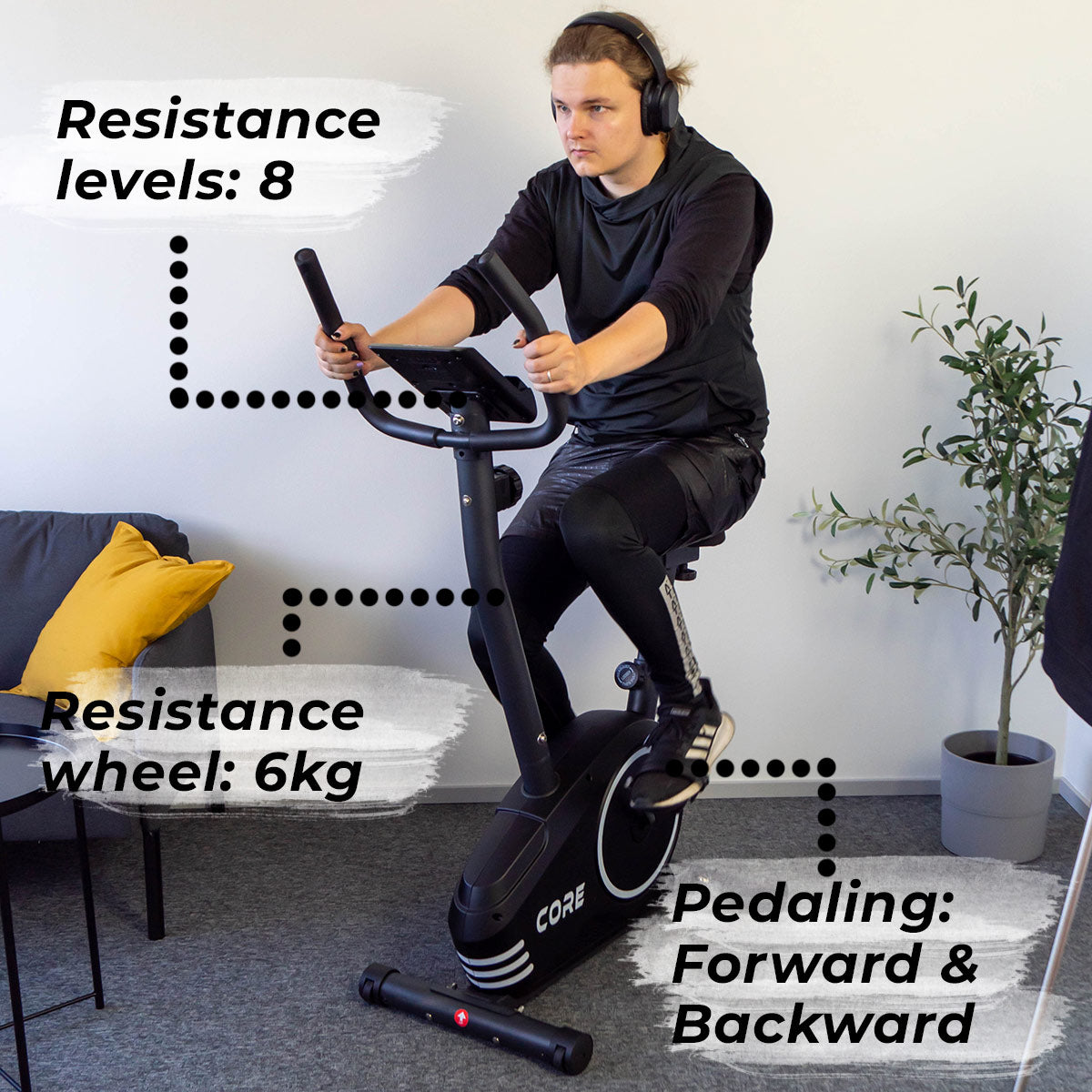 Core Exercise Bike 600