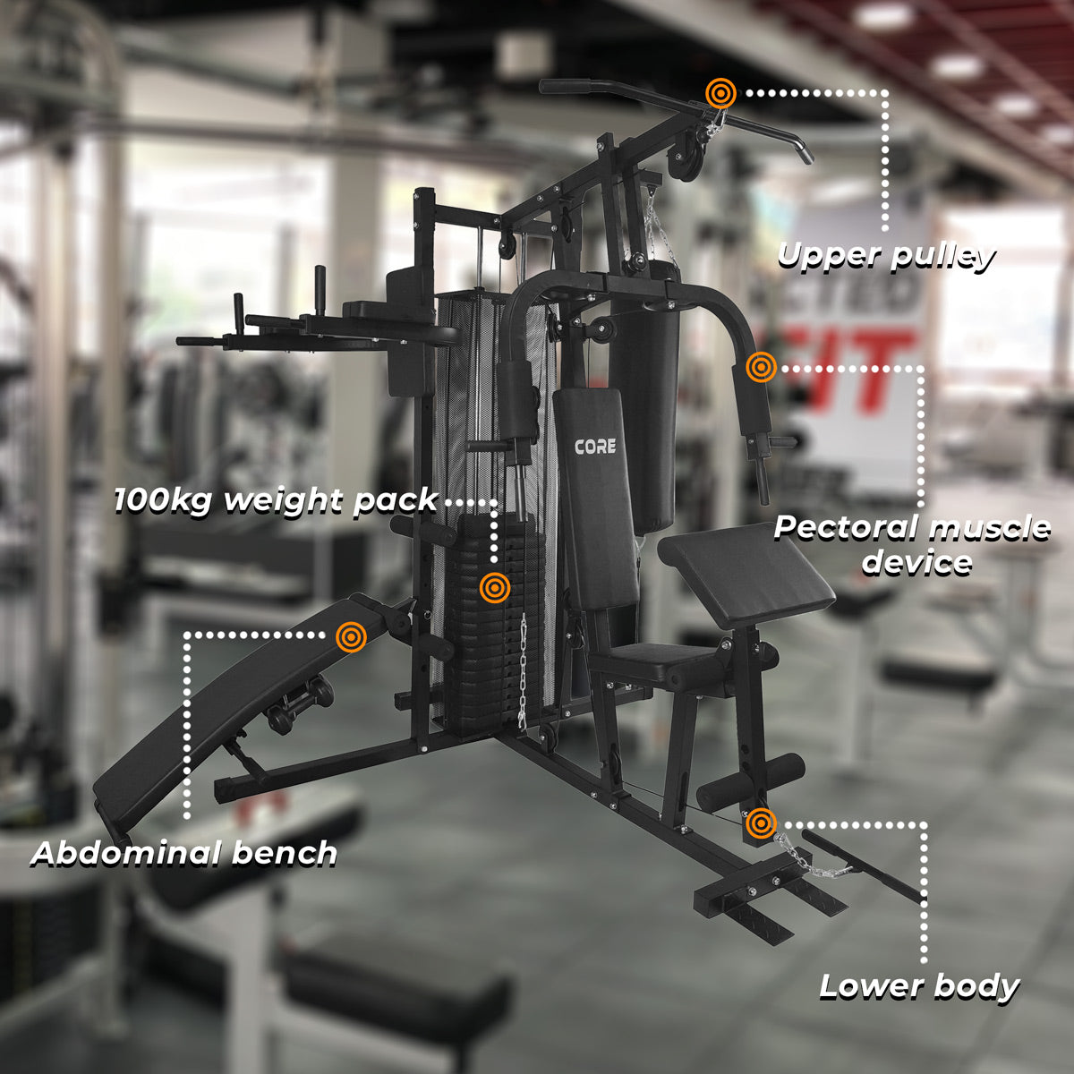 Core Home Gym 100kg