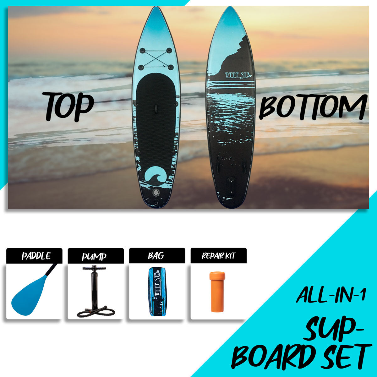 Deep Sea SUP Board Set Flow 300cm