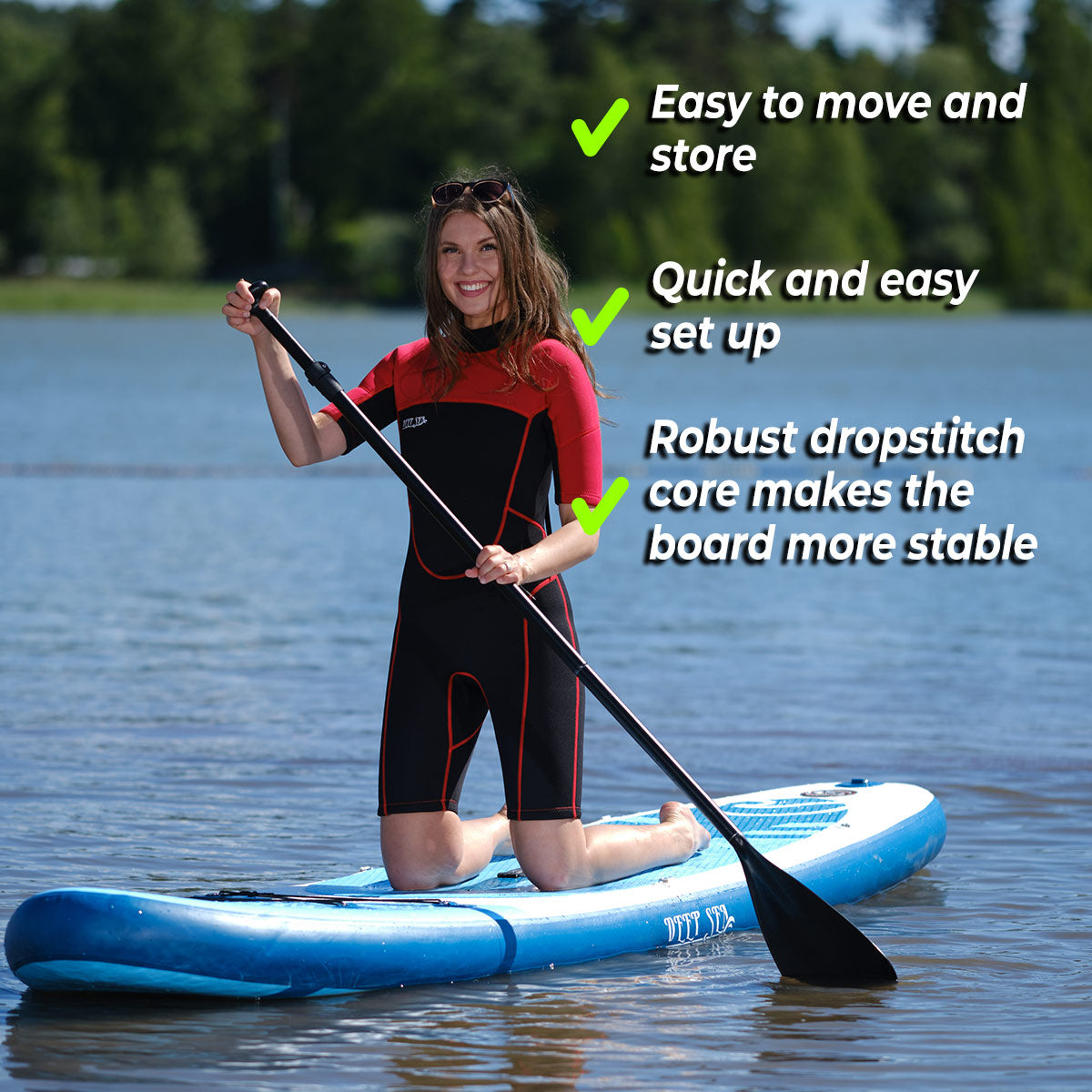Deep Sea 2 x SUP Board Set Kayak Pro 300cm