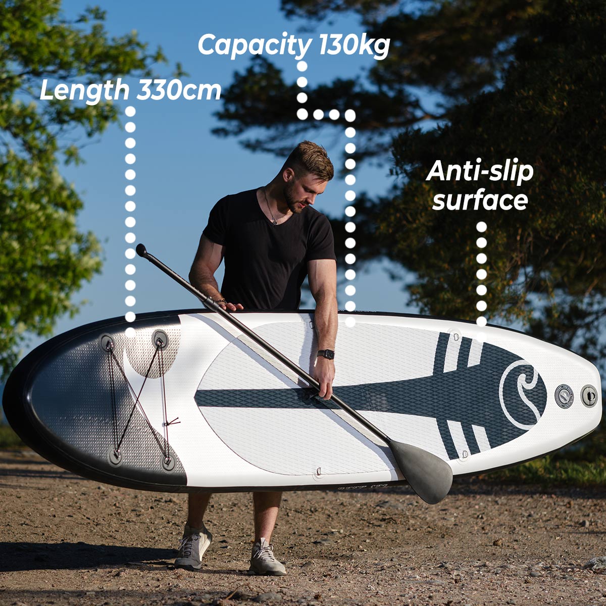 Deep Sea SUP Board Set XXL (330cm)