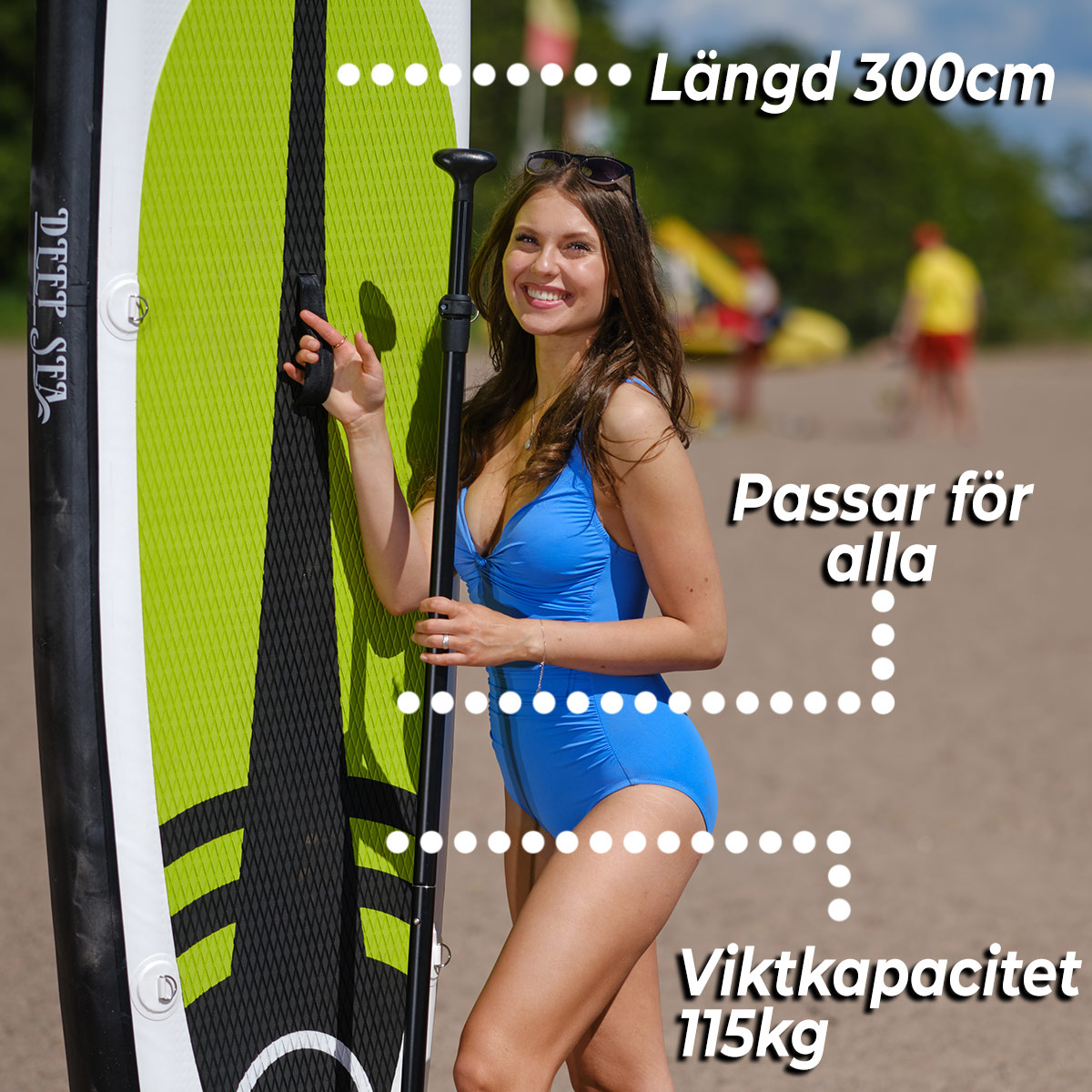 Deep Sea  2 x SUP-brädset Pro 300cm