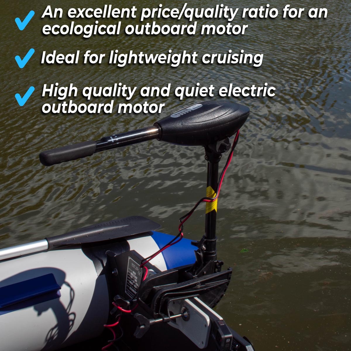 Deep Sea Electric Outboard Motor Cruise 86lbs