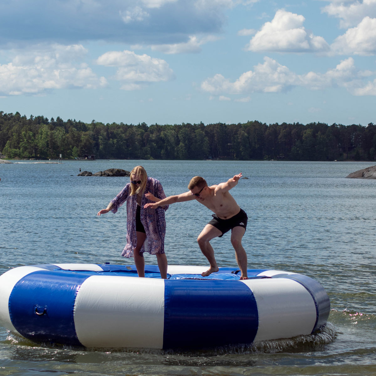 Deep Sea Trampoline Aquatique Deluxe 4M