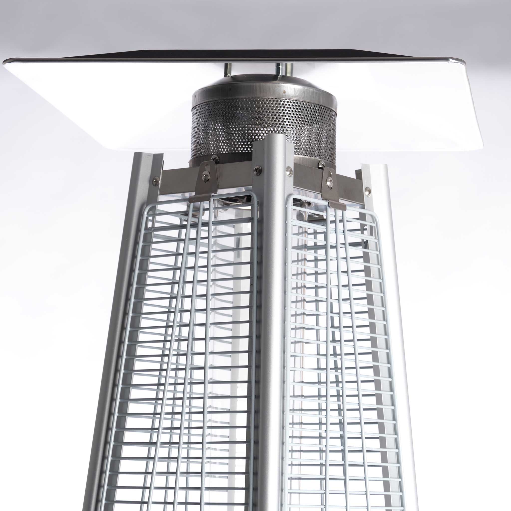 Fornorth Patio Heater Pyramid 13kW gas powered, stainless steel