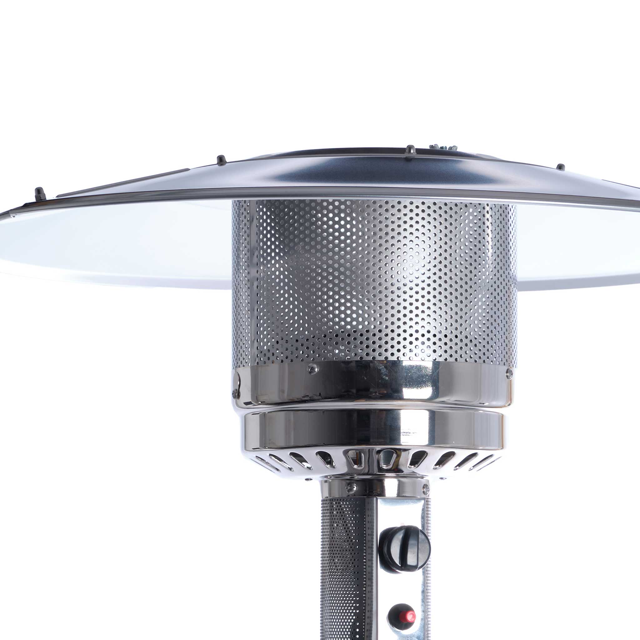 Fornorth Patio Heater Stand Patio 13kW gas powered, black