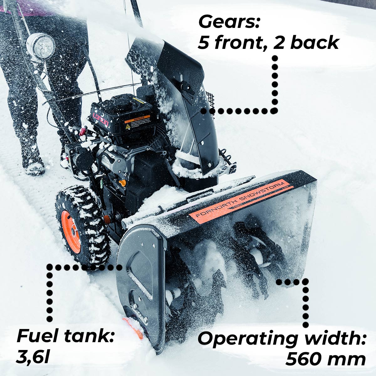 Fornorth Snowblower S5500