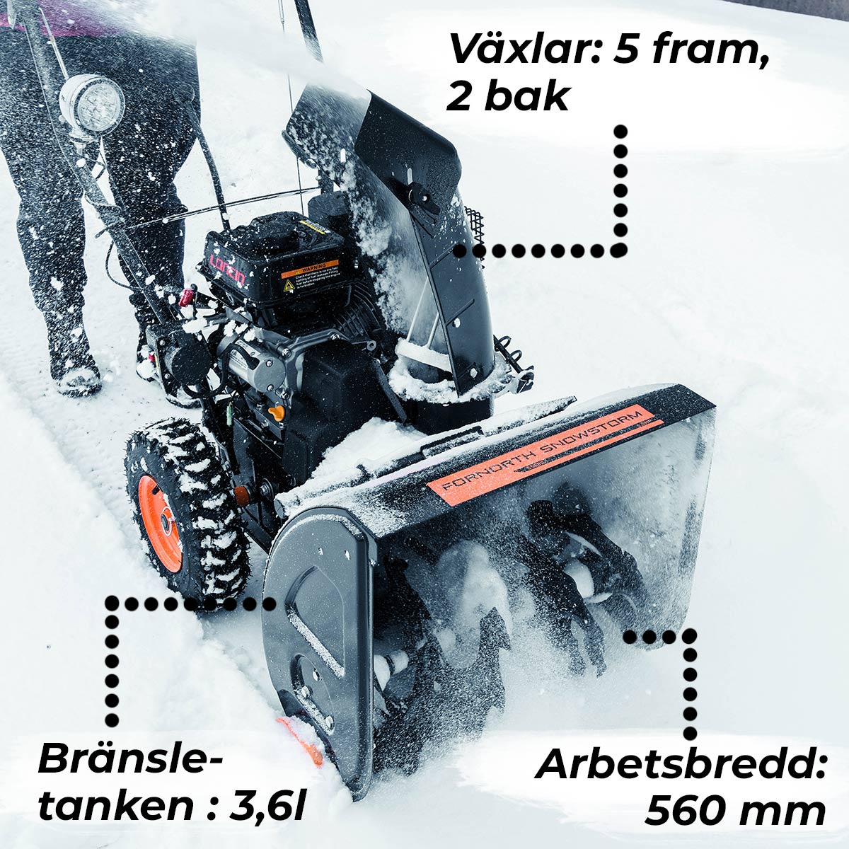 Fornorth Snöslunga S5500