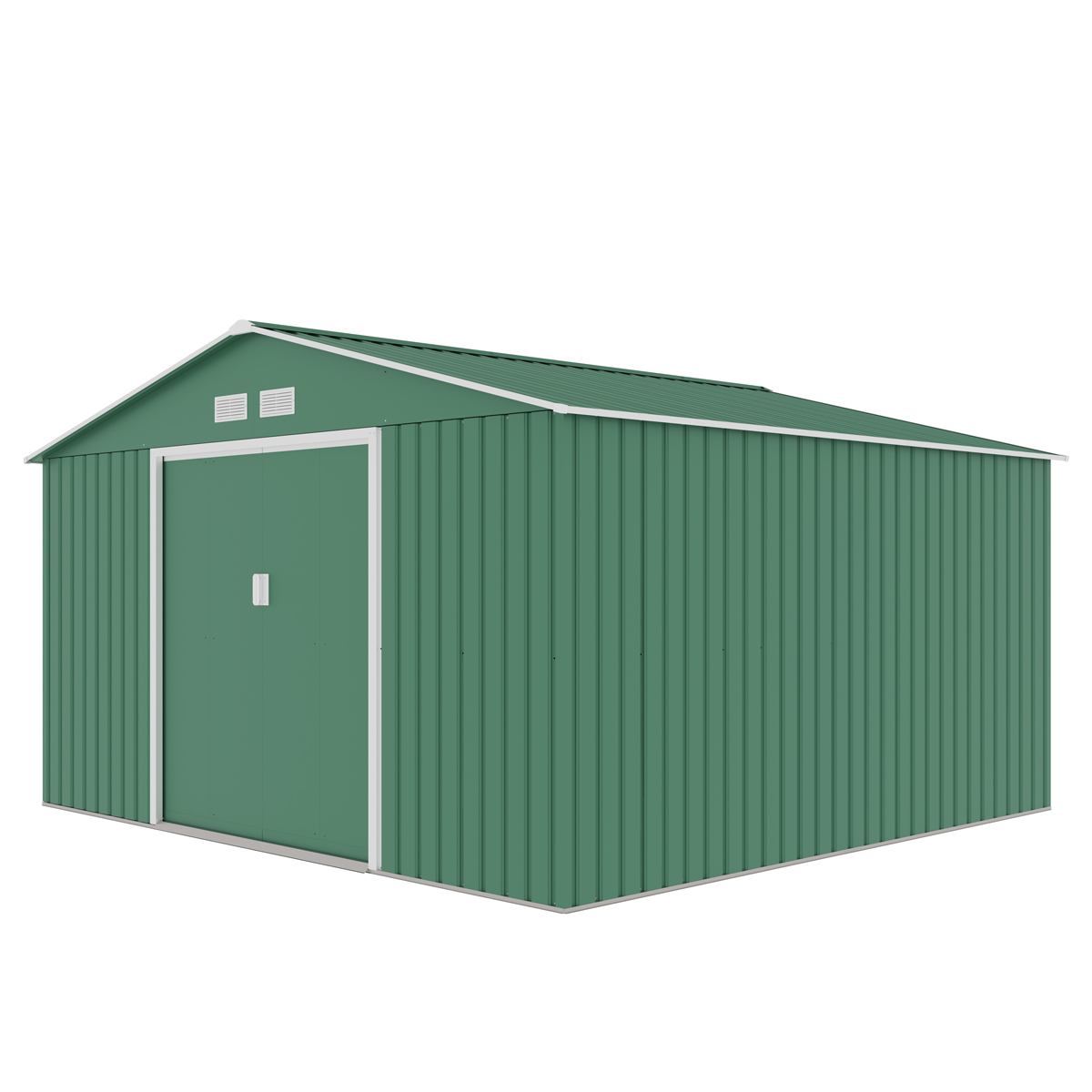 Fornorth Abri de Jardin, 10.85m2, Vert