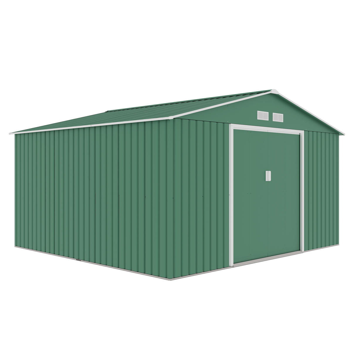 Fornorth Abri de Jardin, 10.85m2, Vert