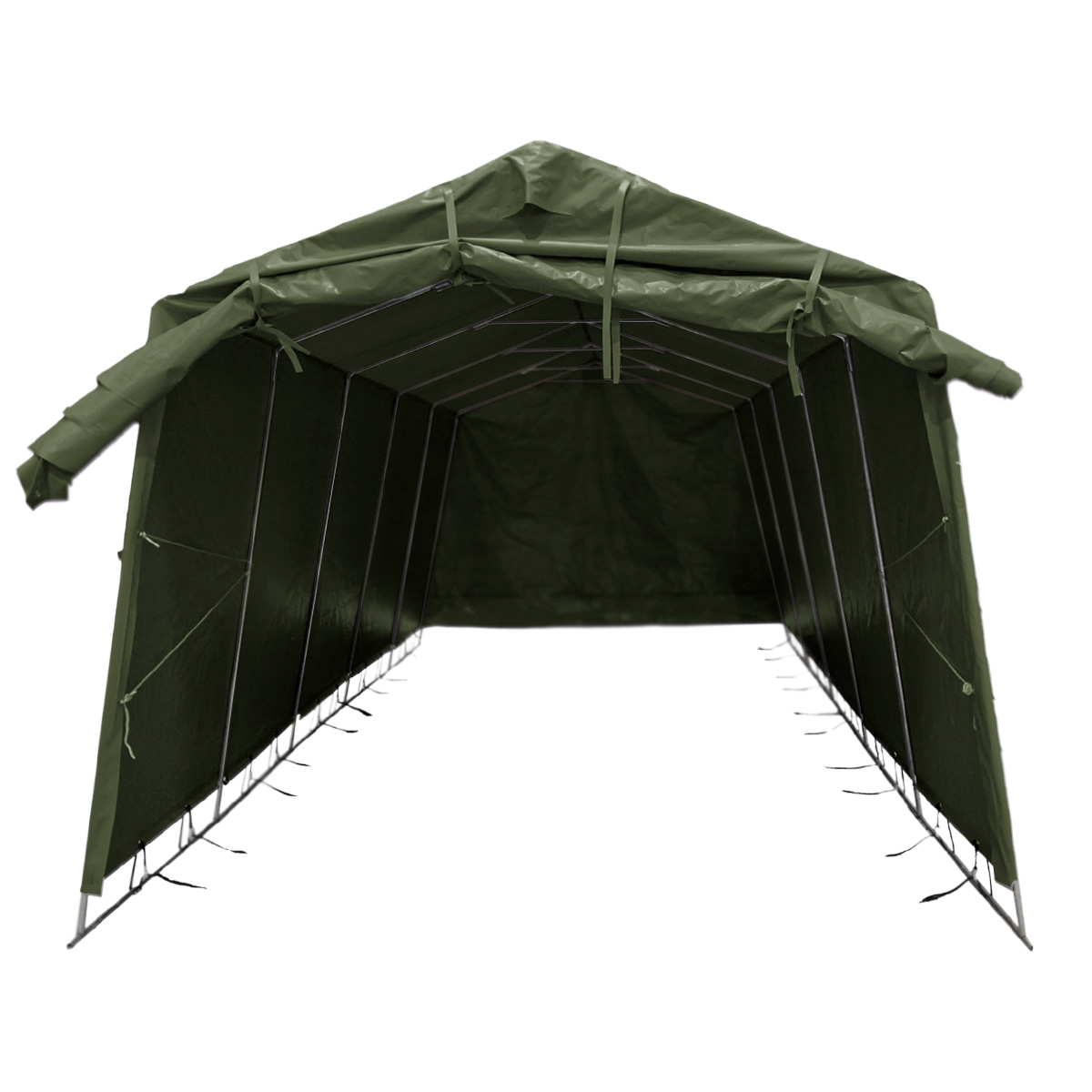 Fornorth Tente garage 2x3m, Vert armée