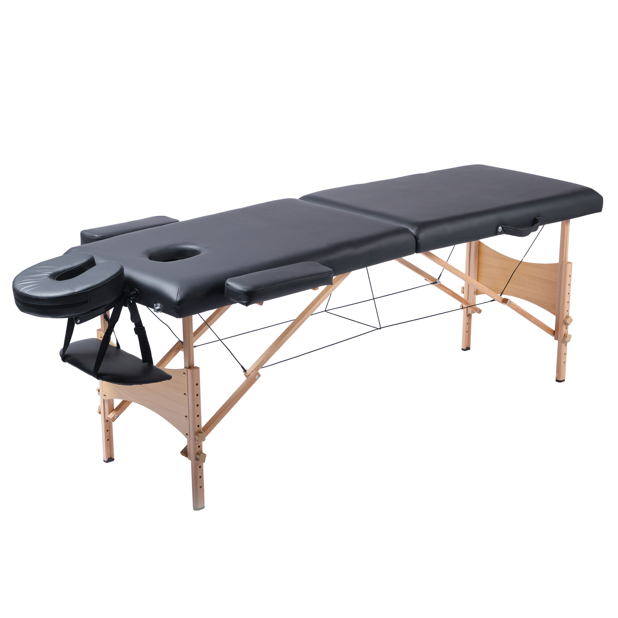 React Massagetafel P200, zwart